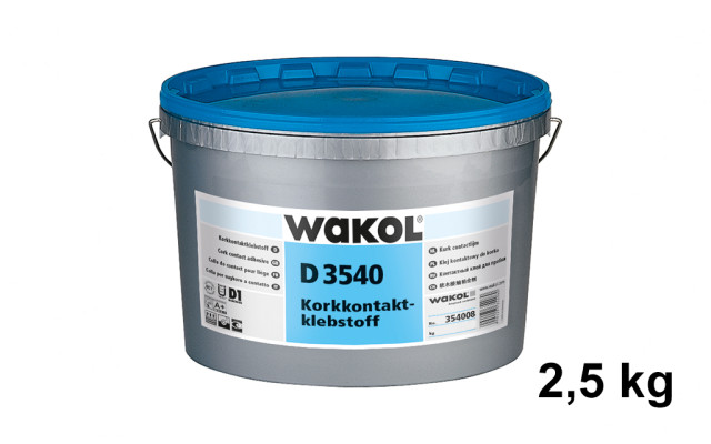 WAKOL D 3540 Korkkontaktkleber 2,5 kg