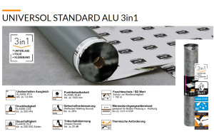 Ewifoam UNIVERSOL standard Alu 3in1 (8m²/Rolle) Ewifoam UNIVERSOL standard Alu 3in1 (8m²/Rolle)
