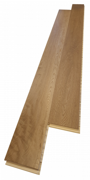 Eiche leicht astig gebürstet matt versiegelt - Thede & Witte Boston uniclic | Landhausdiele