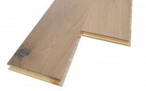 Eiche astig gebürstet weiß geölt - Thede & Witte Boston uniclic | Landhausdiele Eiche astig gebürstet weiß geölt - Thede & Witte Boston uniclic | Landhausdiele