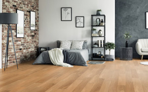 Vorschau: Eiche leicht astig gebürstet matt versiegelt - Thede & Witte Boston uniclic | Landhausdiele Vorschau: Eiche leicht astig gebürstet matt versiegelt - Thede & Witte Boston uniclic | Landhausdiele