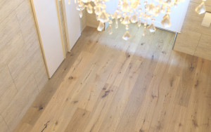 Eiche rustikal gebürstet matt versiegelt - F4E Landhausdiele Eiche rustikal gebürstet matt versiegelt - F4E Landhausdiele